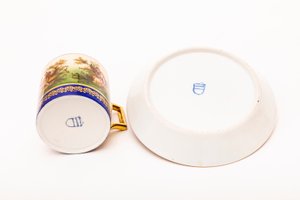 „Vídeňský“ porcelánový kávový servis