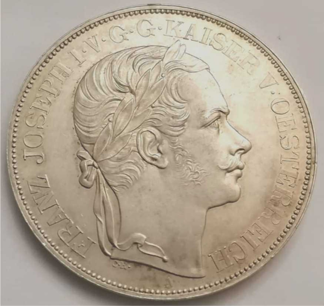 2 Tolar 1857A JIŽNÍ DRÁHA