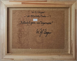 Unger Wolfgang Heinz - Rottach Egern am Tegernsee