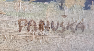 sign. Panuška - Po sklizni