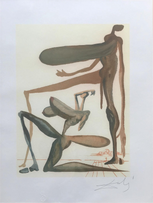 Dalí Salvador - Marnotratnost (Božská komedie)