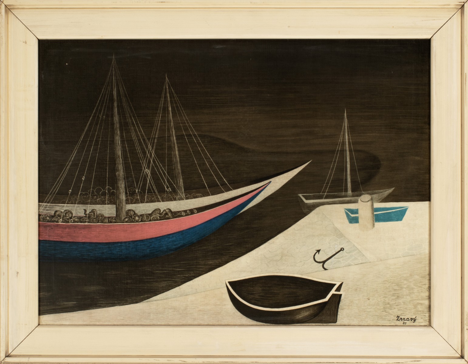 Spící lodě 1964 - Jan Zrzavý (1890-1977)