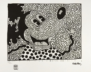Keith Haring | Mickey Mouse