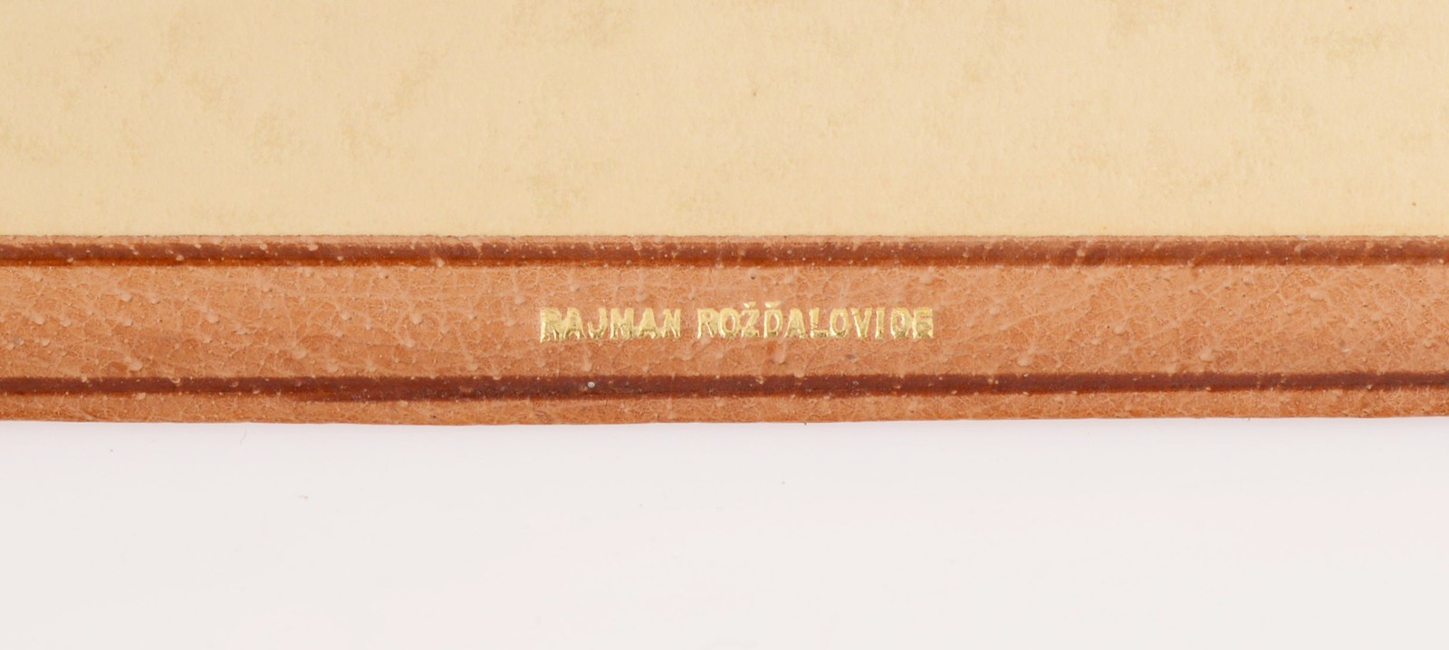 Antonín Matějček (1889-1950) Jan (Jenda) Rajman (1892-1965)