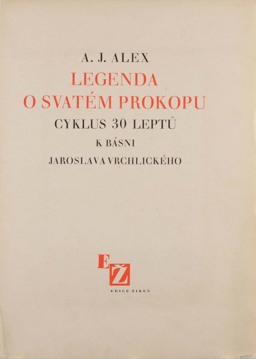 Adolf J. Alex (Adolf Jelínek) (1890-1957)