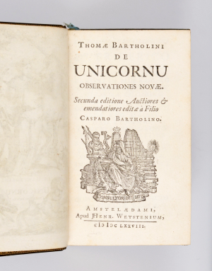 Thomas Bartholin (1616-1680) Caspar Bartholin ml. (1655-1738)