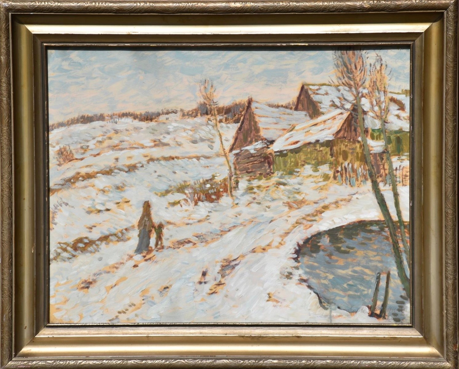 František Volf (1897 - 1983) - Zimní motiv