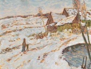 František Volf (1897 - 1983) - Zimní motiv