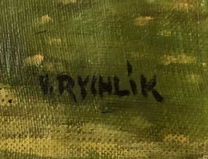 Viktor Jan Rychlík (1875) - Podzimní řeka