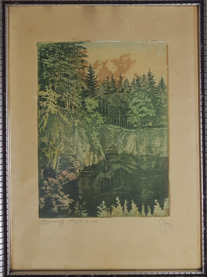 Bohouš Jágr (1907) - Lesní jezero