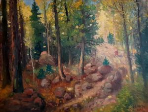Josef Zeman (1893) - Lesní cestou 