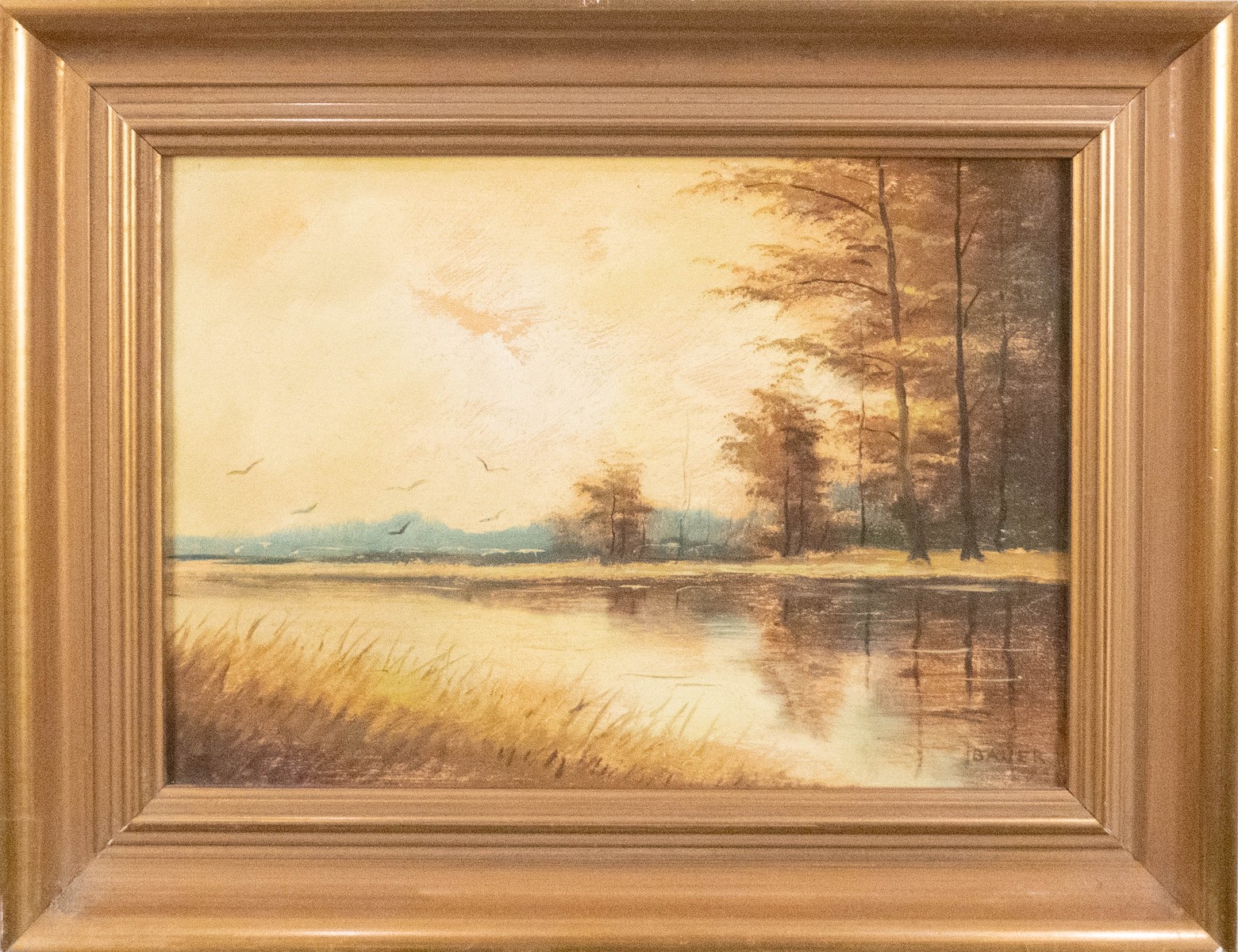 Hubert Bauer (1905-?)
(připsáno) | Ptáci nad blaty