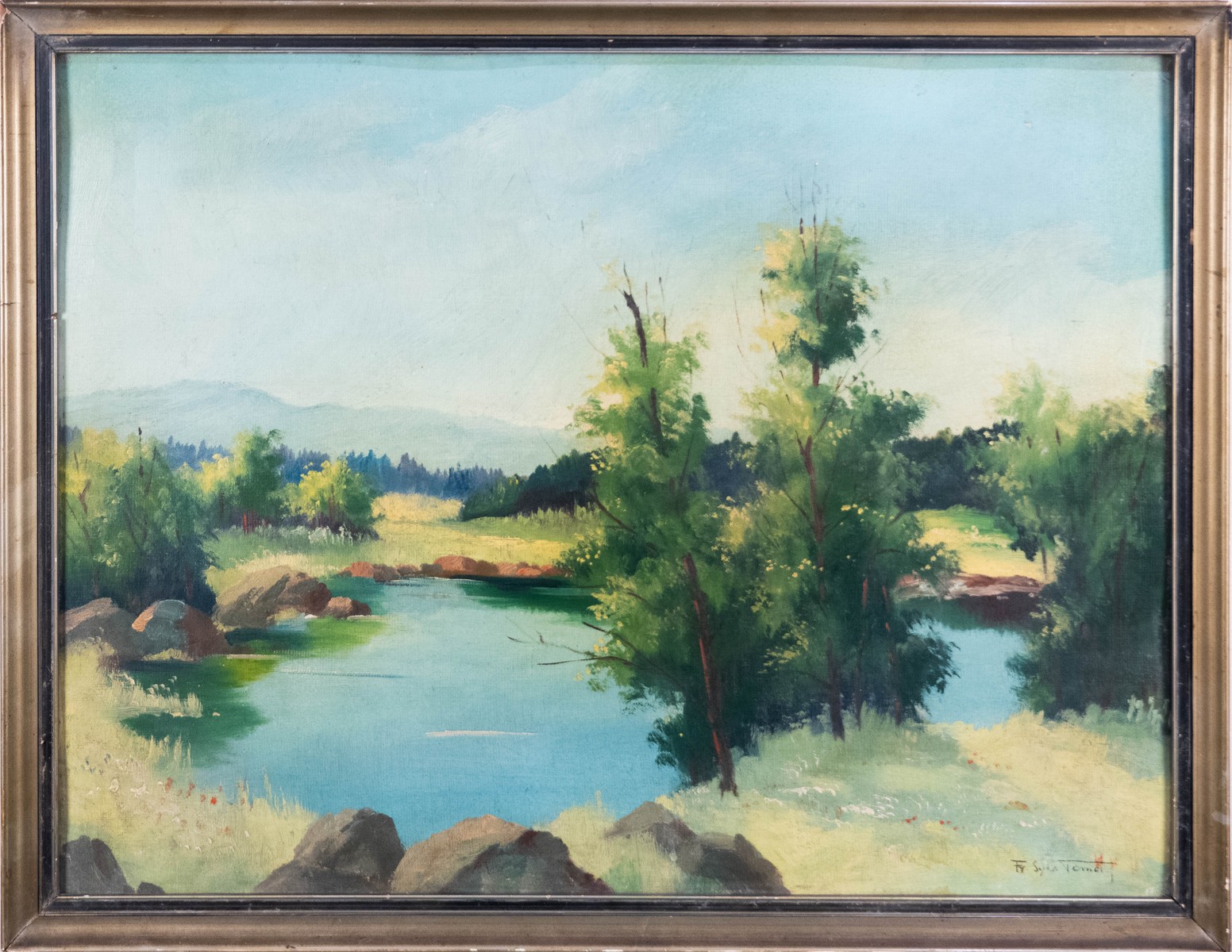 František Sylva Toman (1886–1942) | U jezírka