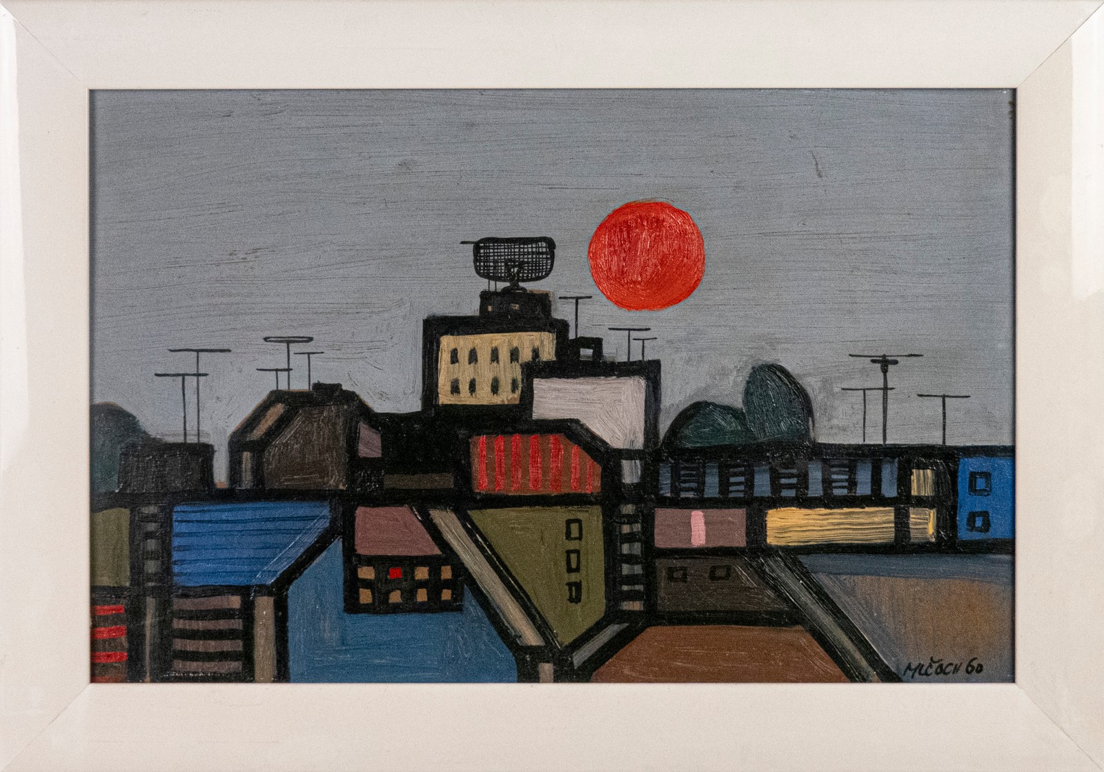 Zdeněk Mlčoch (1921–1995) | Antény nad městem