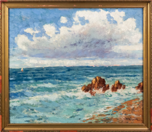 Robert F. Wacík (1880–1968) | Na obzoru plachta bílá