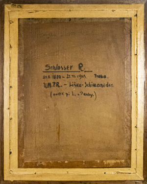 Robert Schlosser (1880–1943) | Slečna se žlutou lampou