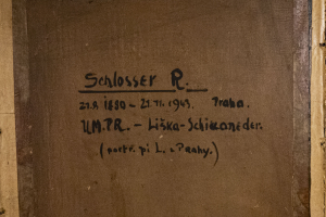 Robert Schlosser (1880–1943) | Slečna se žlutou lampou