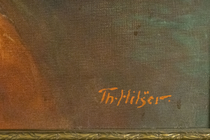 Theodor Hilšer (1866–1930) | Tanečnice s vějířem