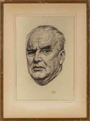 Viktor Stretti (1878–1957) | Portrét Václava Vydry