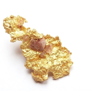 RYZÍ ZLATO 24k - 2,3 x 1,2 x 0,65 cm, Austrálie