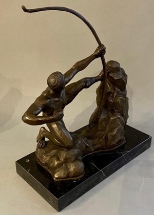Emile Antoine Bourdelle (1861 - 1929) - Herakles napínající luk