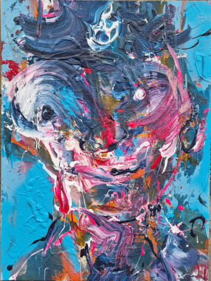 Trantina Dan, Freddy 80 x 60 cm.