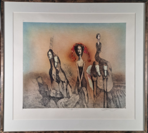 Vavrová Katarína, Navždy daleko, 70 x 61 cm
