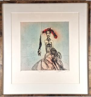 Vavrová Katarína, Mexický anjel, 43 x 41 cm