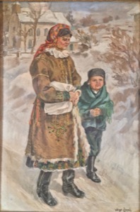 Černý Václav, Procházka v kroji