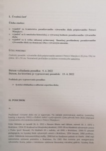 Matejka Peter, Kytica