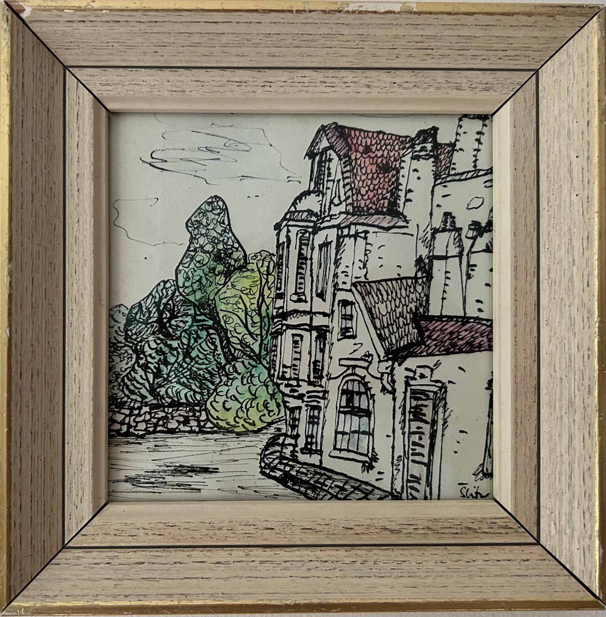 Šlitr Jiří |Pražské motivy | konvolut dvou obrazů