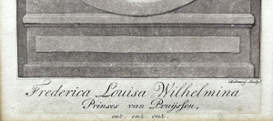 Bolomey Samuel Benjamin  | Portrét pruské princezny | Frederica Louisa Wilhelmina