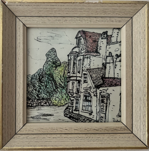 Šlitr Jiří |Pražské motivy | konvolut dvou obrazů