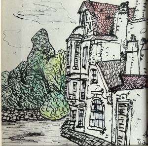 Šlitr Jiří |Pražské motivy | konvolut dvou obrazů