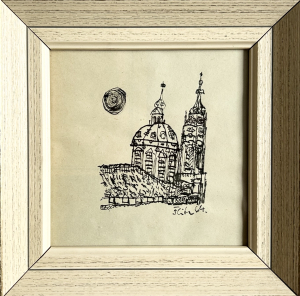 Šlitr Jiří |Pražské motivy | konvolut dvou obrazů