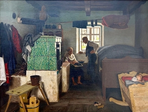 Malý Jan | Polední spánek | rok 1926 | hodnota obrazu kolem 150000,-