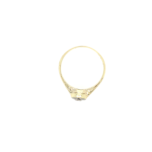 Prsten s diamantem | 0,25ct. | Praha 1920