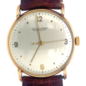 Zlaté náramkové hodinky IWC Schaffhausen