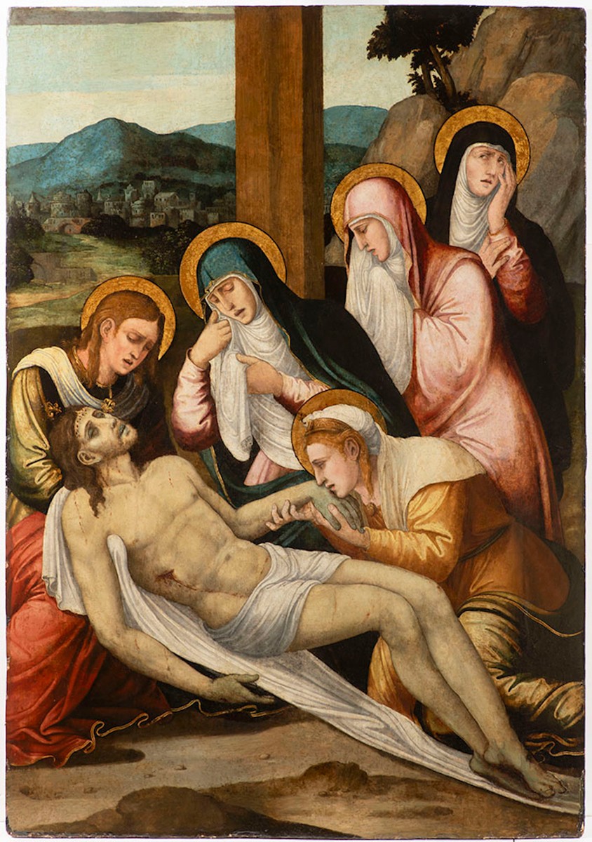 Italian Master around 1470–1500, Lamentation for Christ