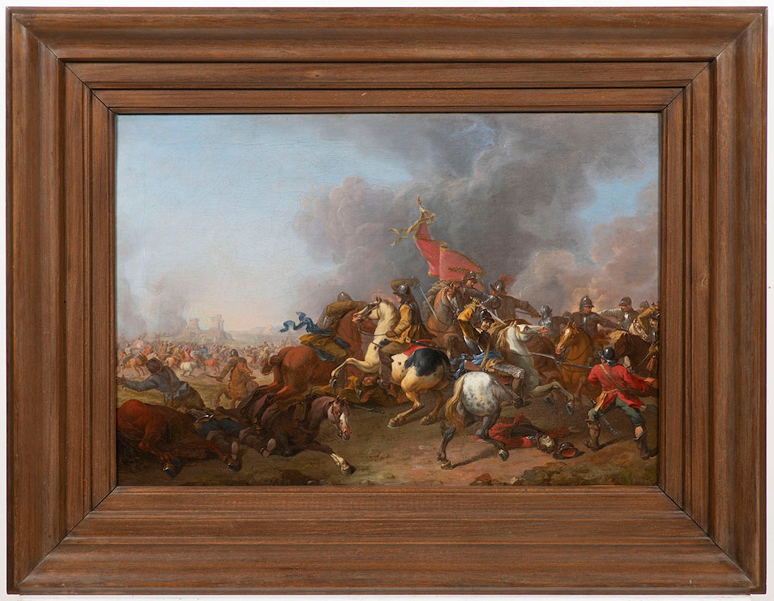 Hyacinth de La Pegna (1706–1772)
Equestrian battle