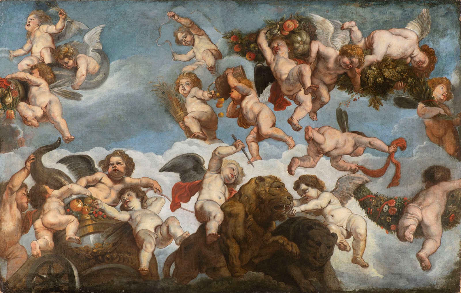 Cornelis Schut I, 1597 Antwerp – 1655.
ALLEGORY OF AUTUMN