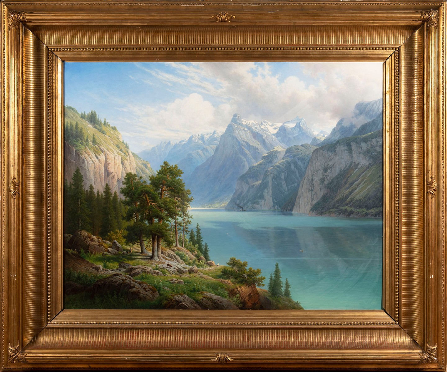 Daniel Somogyi (1837–1890 or 1910), Lake Lucerne (Vierwaldstätter See)