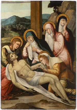 Italian Master around 1470–1500, Lamentation for Christ
