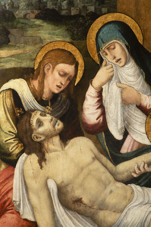 Italian Master around 1470–1500, Lamentation for Christ