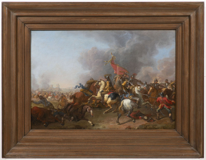 Hyacinth de La Pegna (1706–1772)
Equestrian battle