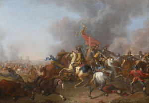 Hyacinth de La Pegna (1706–1772)
Equestrian battle