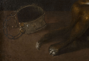 Frans Snijders (1579-1657) - Copy 17th century, A Dog with a Calf's Head