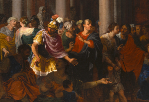 Johann Heiss (1640 – 1704), Marcus Curtius before a Jump into the Abyss.