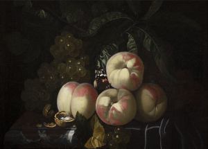 Isaac Denies (1647 - 1690), Still Life with Pechaes.