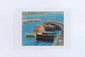 Winston S. Churchill (1874 - 1965) - A Study of Boats